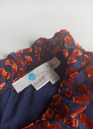 Красивая стильная блуза из фактурной ткани с содержанием шелка7 фото