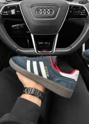 Чоловічі кросівки adidas spezial navy white