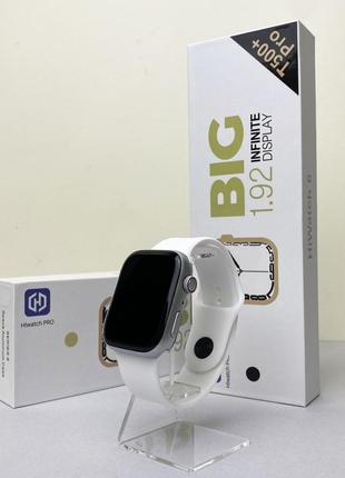 Умные часы smart watch t500+ (белый) marketopt