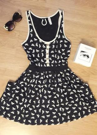 Супер платье в лошадки с карманами