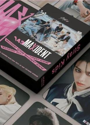 Lomo cards laser ломо карты голографические стрей кидс stray kids maxident 55 карт