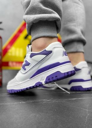 Кроссовки new balance 550 violet2 фото