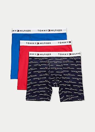 Tommy hilfiger трусы боксерки, комплект 3 единицы