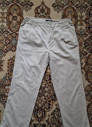 Фирменные английские хлопковые брюки george,размер 36.1 фото
