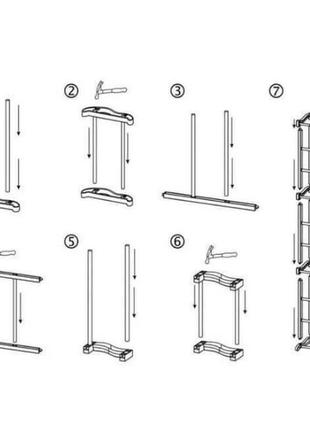 Полка для обуви, органайзер, стеллаж amazing shoe rack4 фото