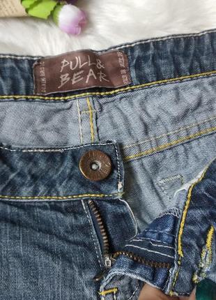 Джинсові шорти pull&bear жіночі рвані 3