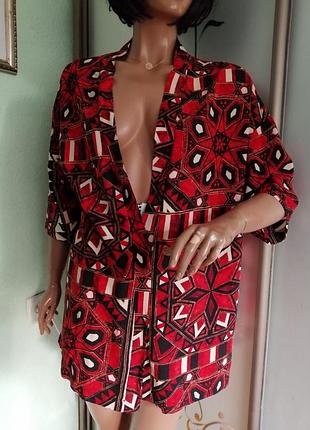 Легкая вискозная накидка h&m
