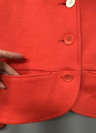Adidas tennis blazer блейзер пиджак шерсть коралловый приталенный xs4 фото