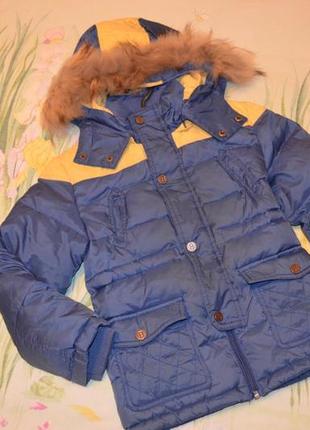 Классный пуховик на мальчика