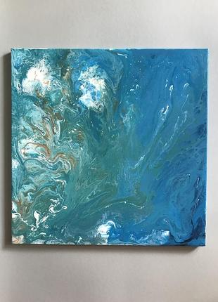 Картина fluid art