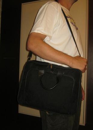 Фірмова (номер) сумка портфель шкіряна обробка в ідеалі3 фото