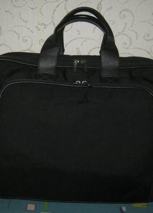Фірмова (номер) сумка портфель шкіряна обробка в ідеалі4 фото
