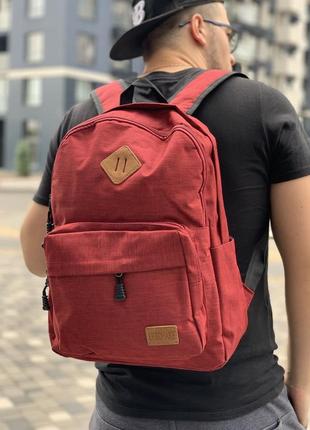 Красный рюкзак лидхейк 🔥городской рюкзак