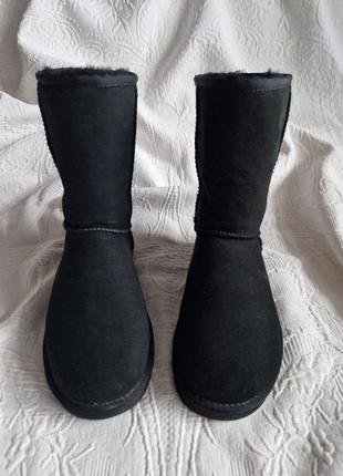 Жіночі оригінальні чорні уггі ugg australia classic
