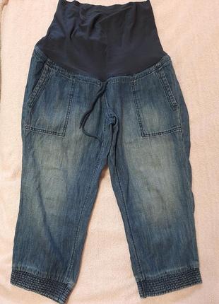 Капри, шорты джинсовые для беременных mama  h&m2 фото