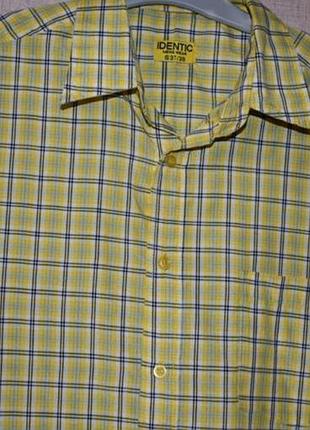 Рубашка с коротким рукавом identic