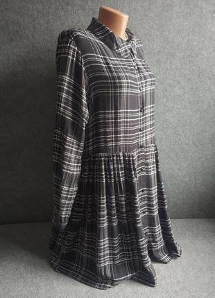 Платье оверсайз из мягкой вискозы (как баечка)  48-50 52 размера2 фото
