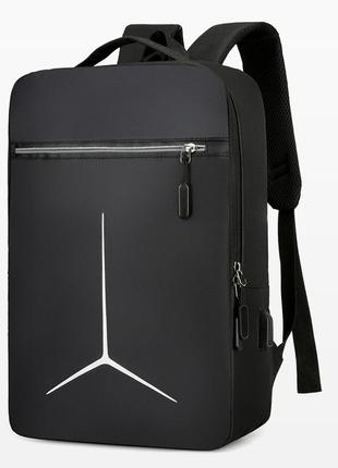 Рюкзак городской usb 1285 black
