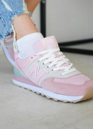 Шикарні рожеві кросівки Кросівки new balance 878 ml878mbk abzorb 29.5 см оригінал кросівки