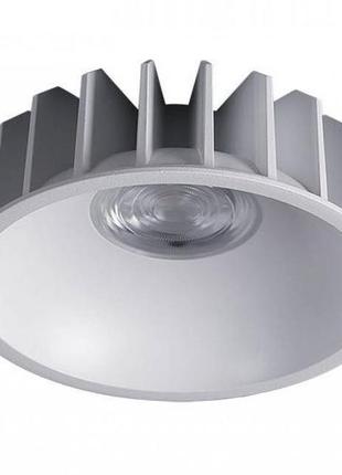 Вбудований світильник kloodi kd-semi242 9w 3000k wh