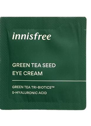 Innisfree green tea seed eye cream глубоко увлажняющий крем для век