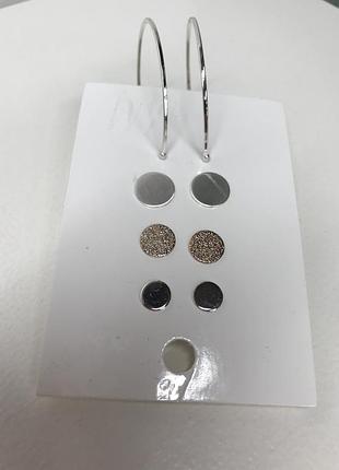 Набор серёжек h&m 5