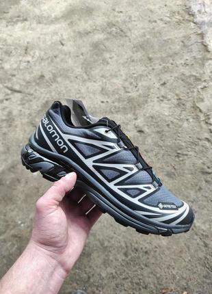 Salomon xt-6 gore-tex мужские кроссовки5 фото