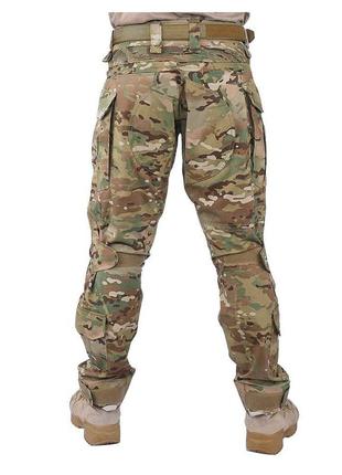 Бойові штани idogear g3 combat pants multicam з наколінниками2 фото