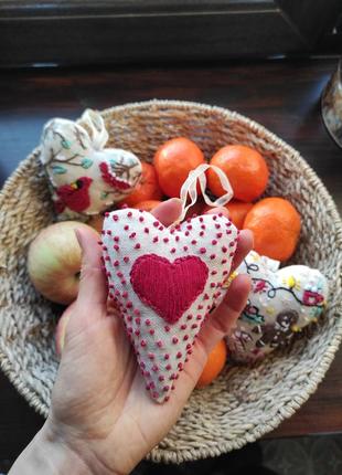 Декоративное сердечко ручной работы