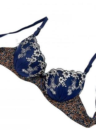 Бюстгальтер жіночий квіти без пушап weiyesi 14792