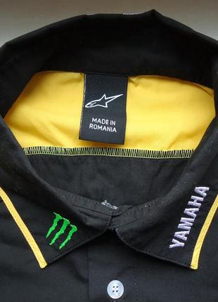 Моторубашка  yamaha  motogp alpinestars monster (xl)3 фото