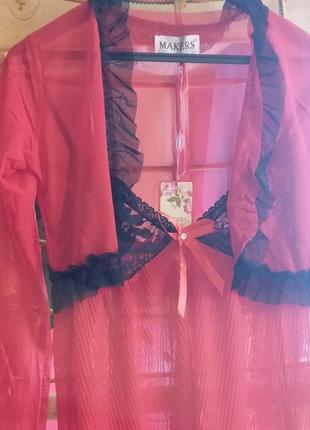 Пеньюар ,комбинация makers.подарок девушке
