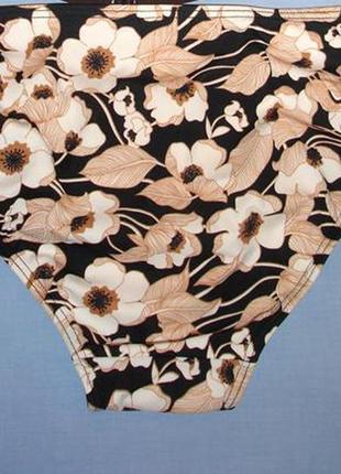 Низ від роздільного купальника жіночі плавки розмір 46 / 12 коричневий бежевий бікіні3 фото