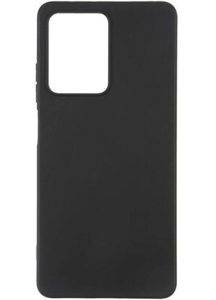 Чехол fiji soft для xiaomi redmi note 12 pro plus 5g силикон бампер черный