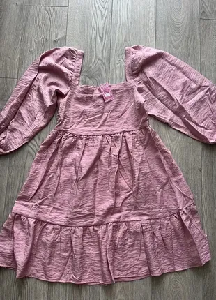 Платье розовое. размер 423 фото