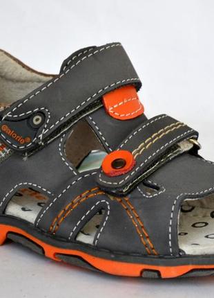 Кожаные босоножки для мальчиков calorie