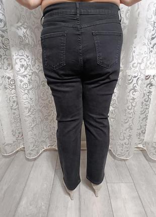 Комфортные джинсы с высокой посадкой4 фото