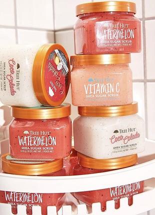 Скраб для тіла американського бренду tree hut
