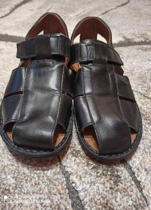 Літні шкіряні туфлі grunland