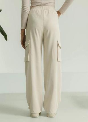 Молодежные вельветовые брюки карго с карманом из качественной итальянской ткани 42-52 размеры разные цвета6 фото
