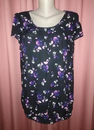 Блуза в цветочек