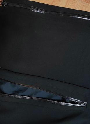 Брюки штани чоловічі спортивні прямі широкі довгі балонові чорні fj, розмір l - xl5 фото