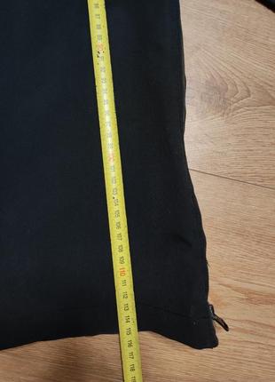 Брюки брюки мужские спортивные прямые широкие длинные баллоновые черные fj, размер l - xl7 фото