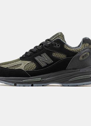 Мужские кроссовки new balance 991v2 x stone island 40-41-42-43-441 фото