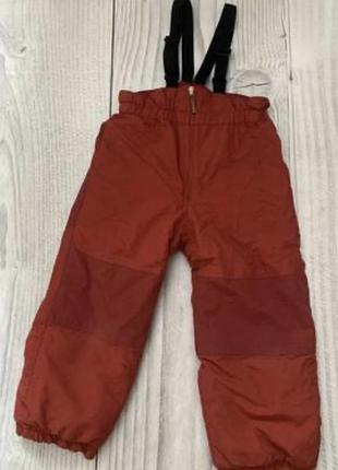 Штаны зимние теплые комбинезон
