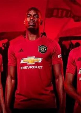 Футбольна футболка adidas manchester united оригінал р l (m) 2019г2 фото