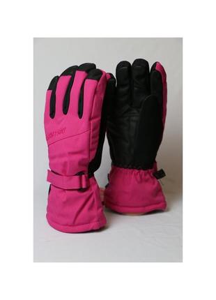 Перчатки женские echt горнолыжный, розовый (hx055-pink) - xl