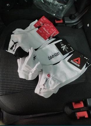 Носки опт, весна, лето, осень, puma, reebok, calvin klein