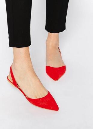 Красные сандали, босоножки, балетки, туфли с открытой пяткой10 фото