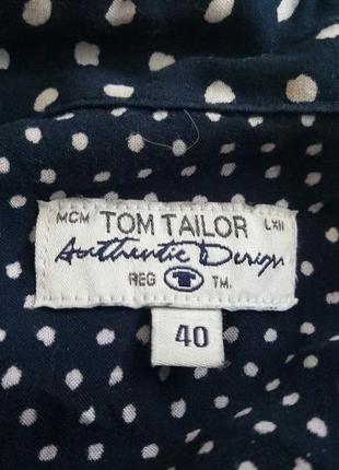 Блуза сорочка tom tailor штапель6 фото